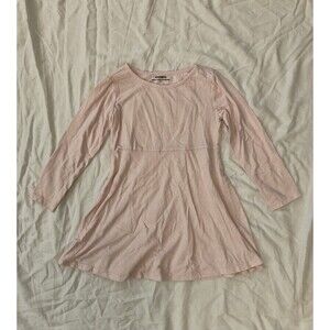 5T Wonderkids girl clothes - 1 piece dress | solid pink theme